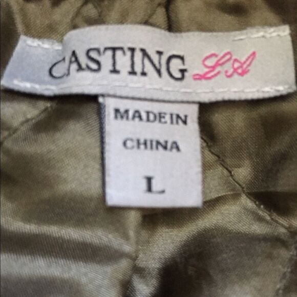 Euc! Casting LA Full Zip Jacket L - Picture 8 of 8